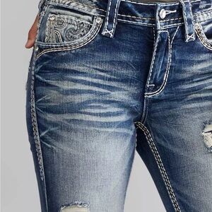 Women’s Rock Revival Semah Mid-Rise Boot Stretch Jean (29/34)